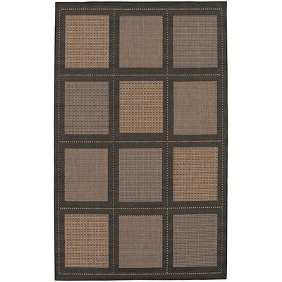 Couristan 1043/2500 Recife Summit 8-Feet 6-Inch by 13-Feet Rug, Cocoa Black