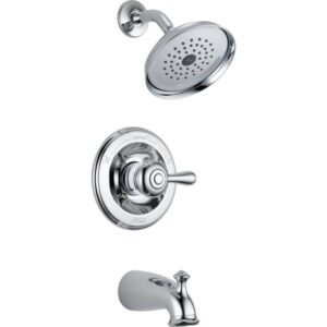 delta faucet 14478-shl leland monitor 14 series tub and shower trim, 1, chrome