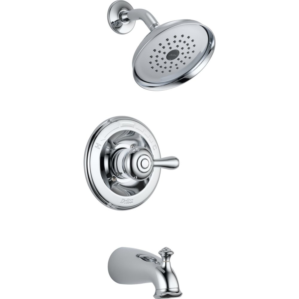 Delta Faucet 14478-SHL Leland Monitor 14 Series Tub and Shower Trim, 1, Chrome