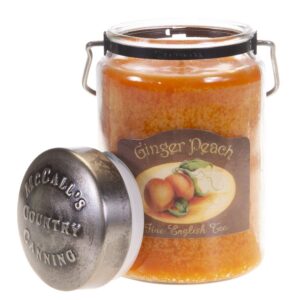 McCalls Candles 1 X McCall's Country Candles - 26 Oz. Ginger Peach