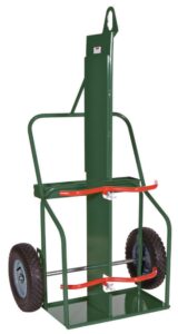 sumner 782495 213-16pb-lf, double cylinder cart, full range, high rail with lifting eye and firewall, 16" wheel