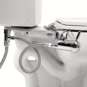 GoBidet 2003C ALL METAL Bidet Attachment in Beautiful Chromed Finish