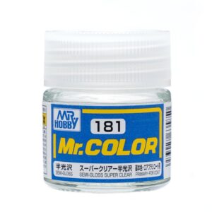 c181 semi gloss super clear 10ml, gsi mr. color