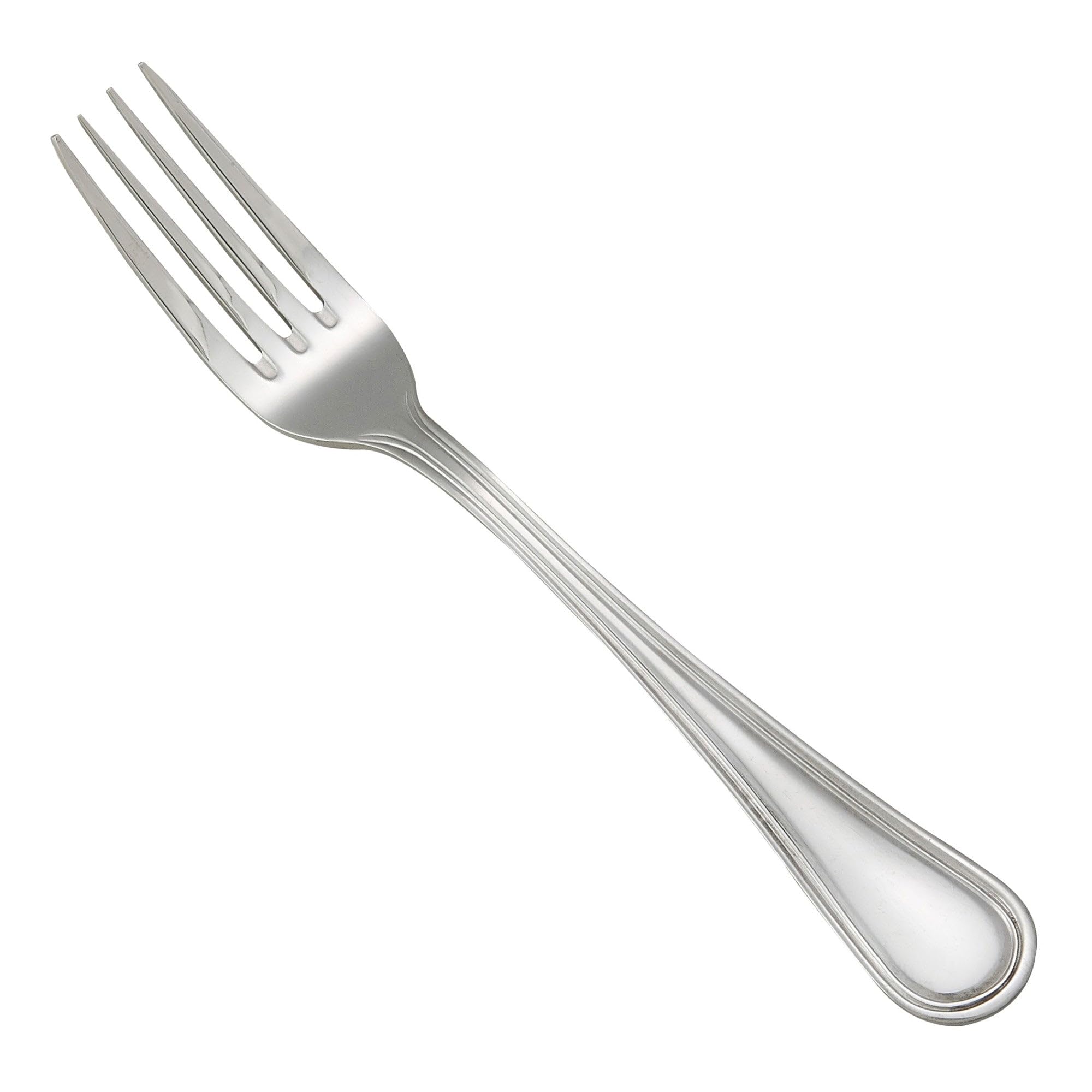 Winco Continental Stainless-Steel Salad Fork, Extra Heavyweight, (12 Pack)