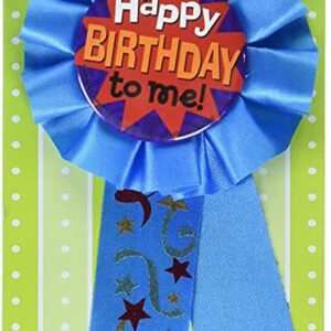 Stylish Multicolor "Happy Birthday to Me" Award Ribbon - 5.5" (1 Pc.) - Unique & Premium Quality Design - Perfect for Self-Gifting & Birthday Milestones