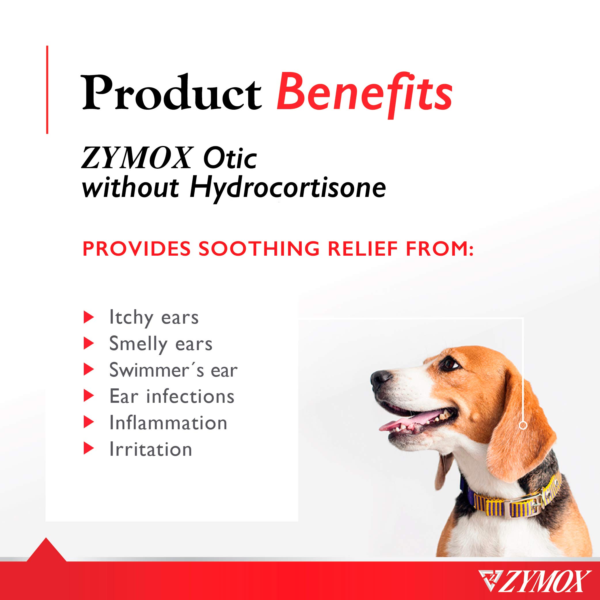 PET KING BRANDS Zymox Otic Enzymatic Solution for Dogs and Cats to Soothe Ear Infections Without Hydrocortisone for Itch Relief, 4oz