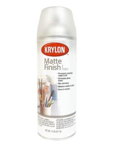 krylon matte finish 11 oz. spray eliminates glossy sheen and provides permanent surface protection (pkg/2)