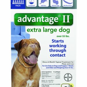 Advantage - Blue Box for Dogs over 55 pounds - 6 pack