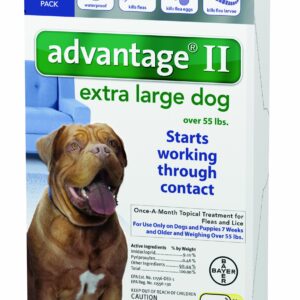 Advantage - Blue Box for Dogs over 55 pounds - 6 pack