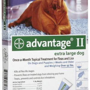 Advantage - Blue Box for Dogs over 55 pounds - 6 pack