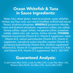 Purina Friskies Prime Filets With Ocean Whitefish and Tuna in Sauce High Protein Wet Cat Food - (Pack of 24) 5.5 oz. Cans