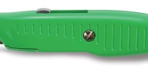 Lutz 30482#82 Safety Nose Retractable Blade Utility Knife - Green (82-GR)