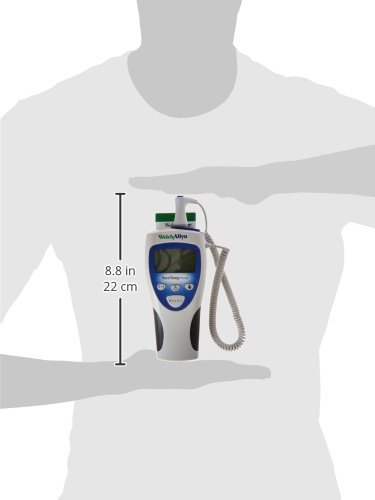 Welch Allyn 01692-200 SureTemp Plus 692 Electronic Thermometer with Wall Mount, Security System with ID Location Field, 4' Cord and Oral Probe with Probe Well