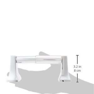 Moen Contemporary Chrome Spring Toilet Paper Holder Wall Mount in Bathroom, P5050