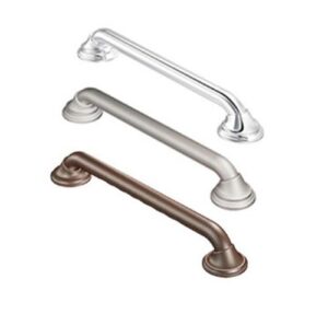 moen bath safety grab bar size: 16", finish: brushed nickel