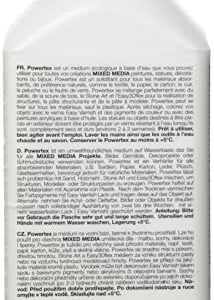 Powertex Transparent-Textile Hardener - 1 kg, Other Material, Neutral, 1 kg, Set of 1000 Pieces