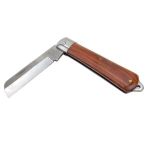 Morris Products 54622 Pocket Knife with Coping Blade, Electrician Knife for Skinning Small Wire & Cable.