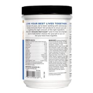 Nutri-Vet Milk Replacement For Kittens - Healthy Gut Support with Probiotics - Essential Nutrients - Veterinarian Formulated - 12 oz