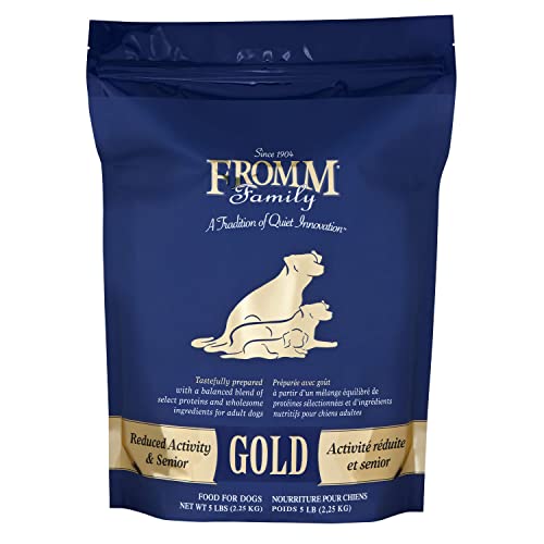 Fromm Gold Nutritionals Senior Dry Dog Food, 5-Pound Bag