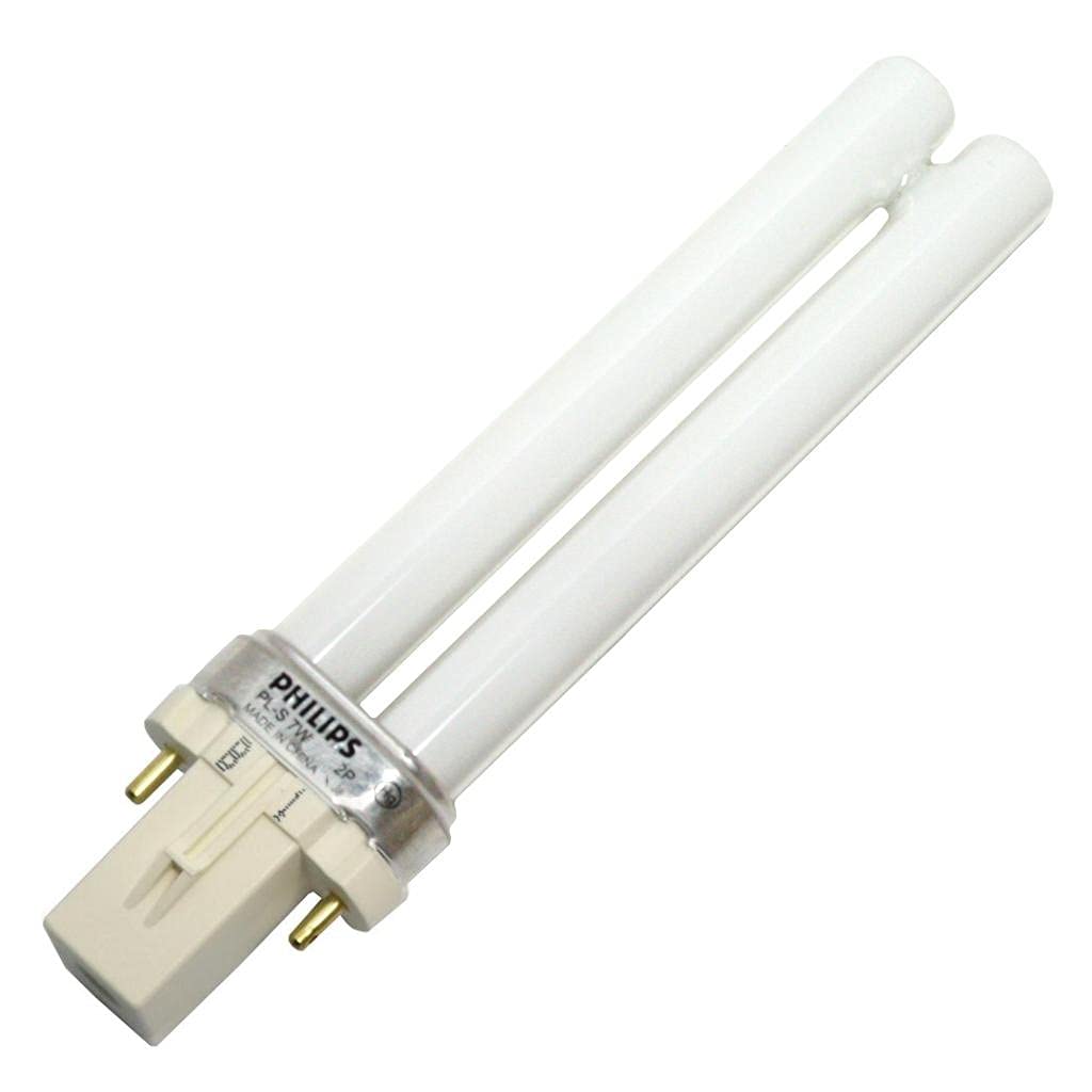 Philips 148734 - PL-S 7W/841/2P Alto Single Tube 2 Pin Base Compact Fluorescent Light Bulb