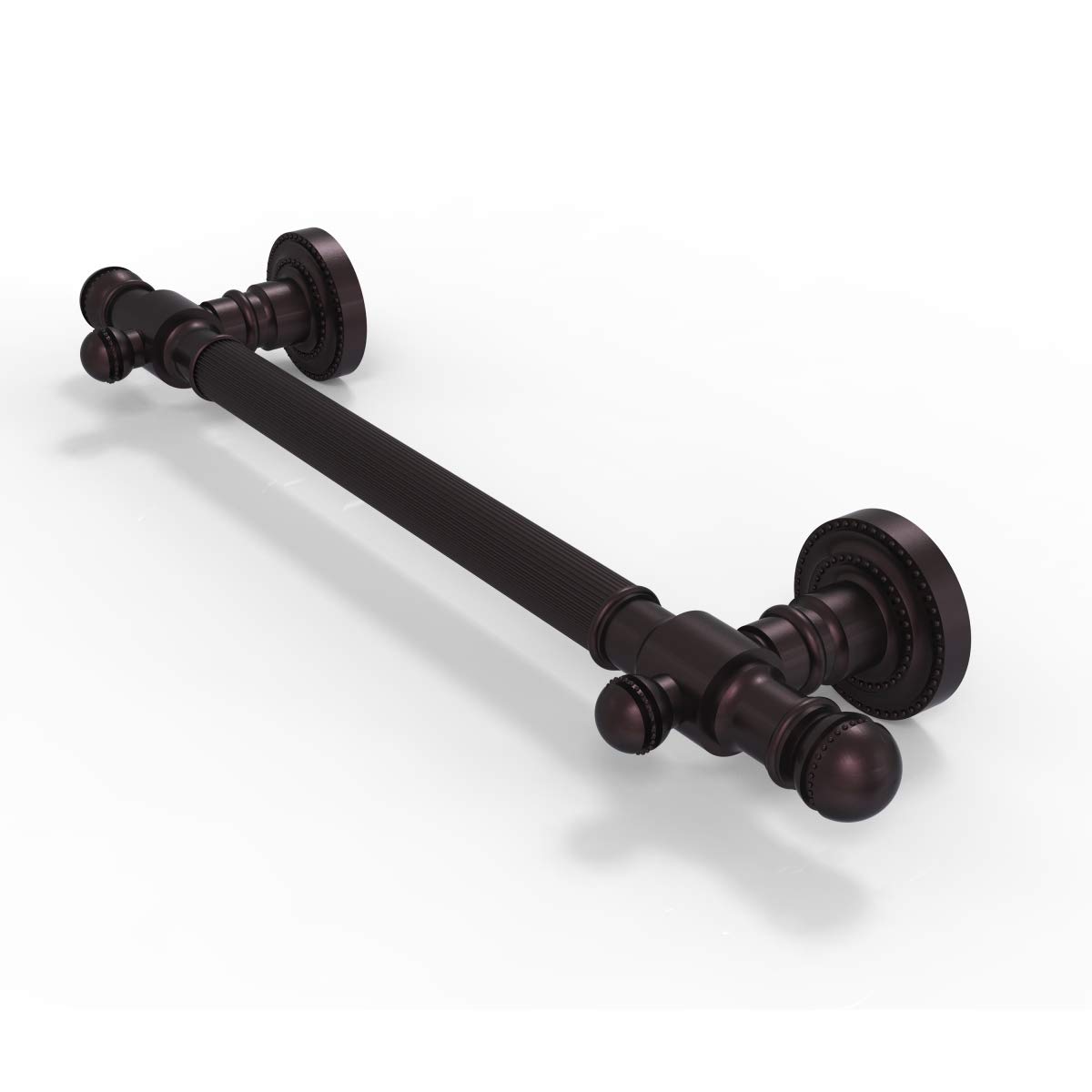 Allied Brass DT-GRR-16-ABZ 16-Inch Grab Bar Reeded, Antique Bronze