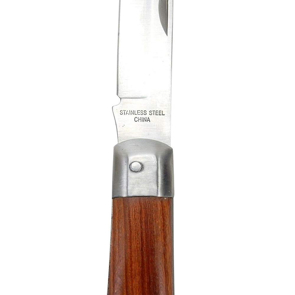 Morris Products 54622 Pocket Knife with Coping Blade, Electrician Knife for Skinning Small Wire & Cable.