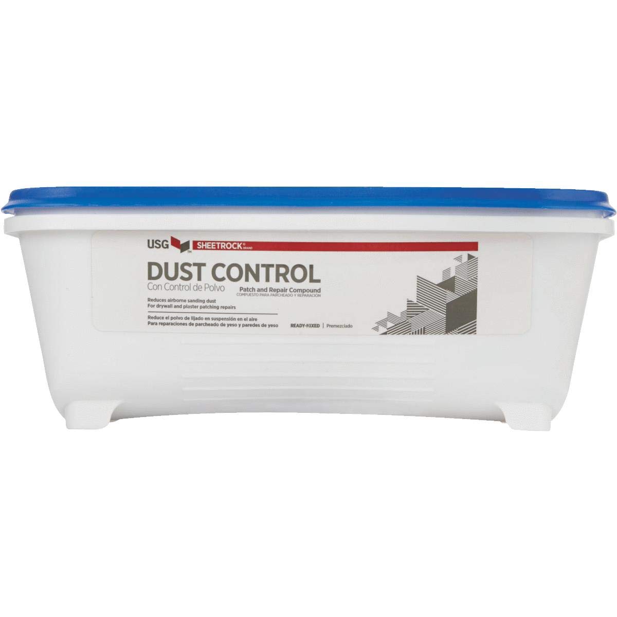 U S GYPSUM 380138 Usg Patch and Repair Dust Control Compound with Knife Tub, 12 oz.