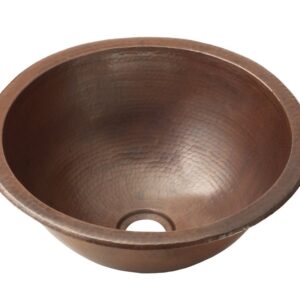 Native Trails CPS259 Paloma Universal-Mount Bathroom Sink, Antique Copper