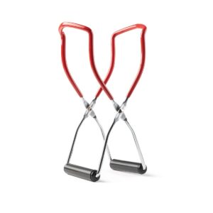 hic kitchen canning jar lifter tongs for pressure canner and water bath canning, fits all canning jar sizes