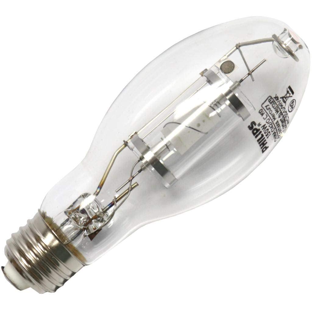 Philips 37724-2 - 150 Watt - ED17-P - MasterColor - Pulse Start - Metal Halide - Protected Arc Tube - 4000K - Medium Base - ANSI M142/O or M102/O - Universal Burn - MHC150/U/MP/4K ALTO