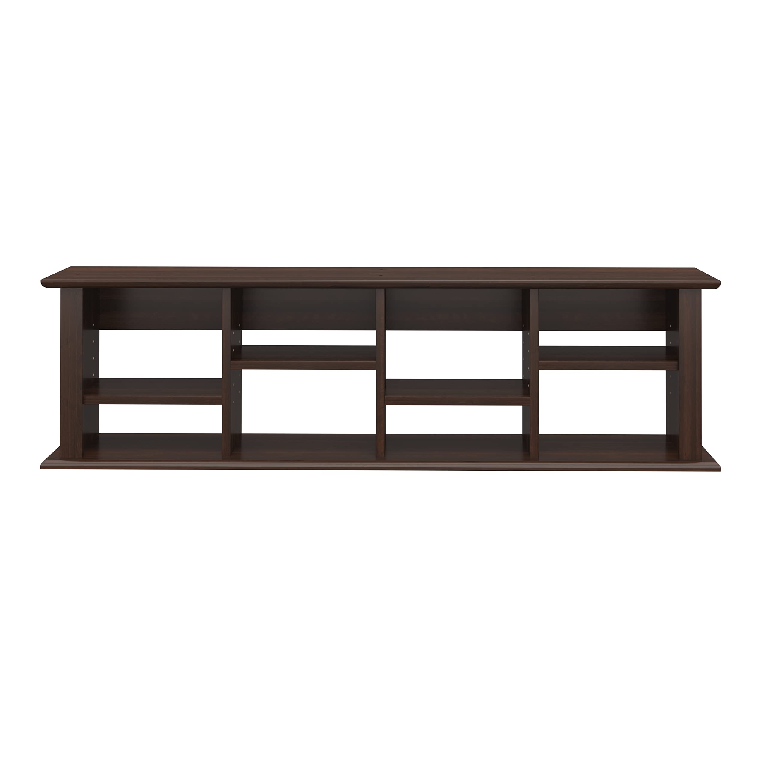 Prepac EHD-1348 Espresso Wall Mounted Desk Hutch