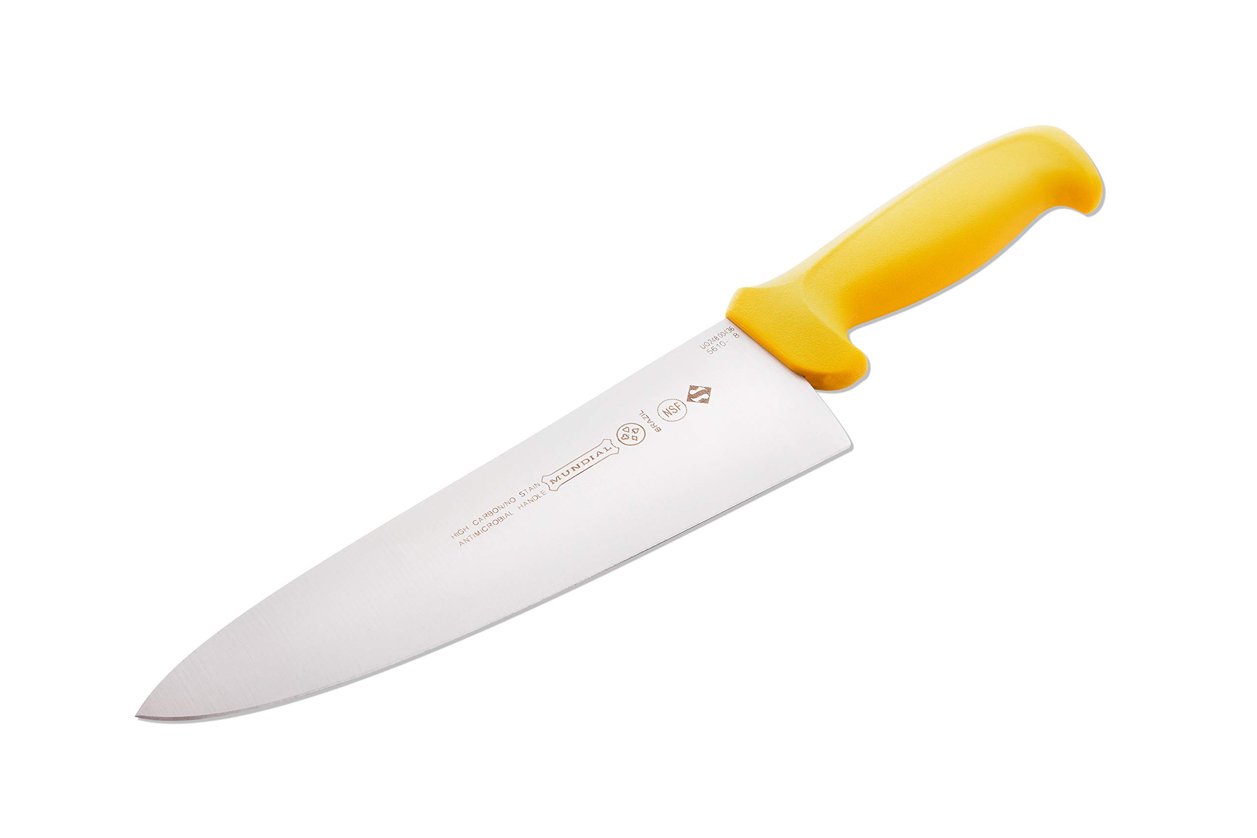 Mundial 5600 Series 8-inch Chef's or Cook's Knife with Yellow Handle