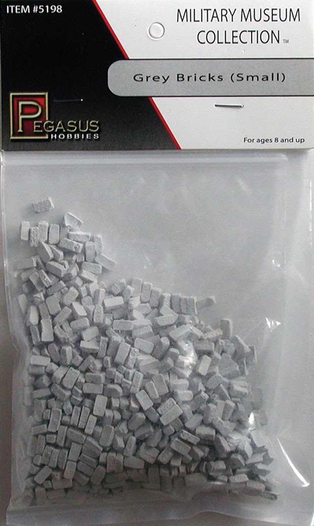 Multi-Scale Small Grey Bricks Pegasus