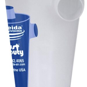 Oneida Air Systems Dust Deputy DIY Anti-Static Retrofit Cyclone Separator for Wet/Dry Shop Vacuums (DD DIY)