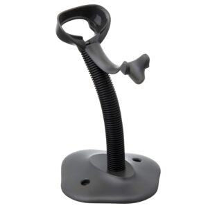 zebra gooseneck stand for ls2208 series handheld scanner twilight black 20-61019-02r