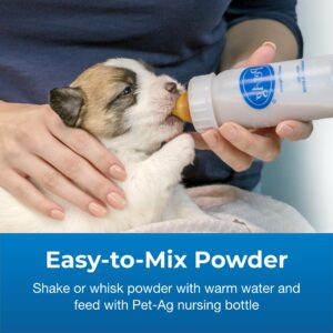 Pet-Ag Goat’s Milk Esbilac Powder - 12 oz - Powdered Puppy Formula with Prebiotics, Probiotics & Vitamins for Puppies Newborn to Six Weeks Old - For Sensitive Digestive Systems