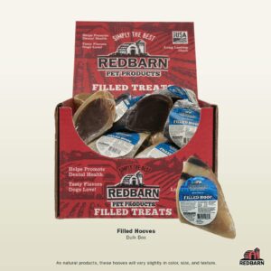 Redbarn Filled Hooves-Beef (Pack of 25)