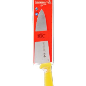 Mundial 5600 Series 8-inch Chef's or Cook's Knife with Yellow Handle