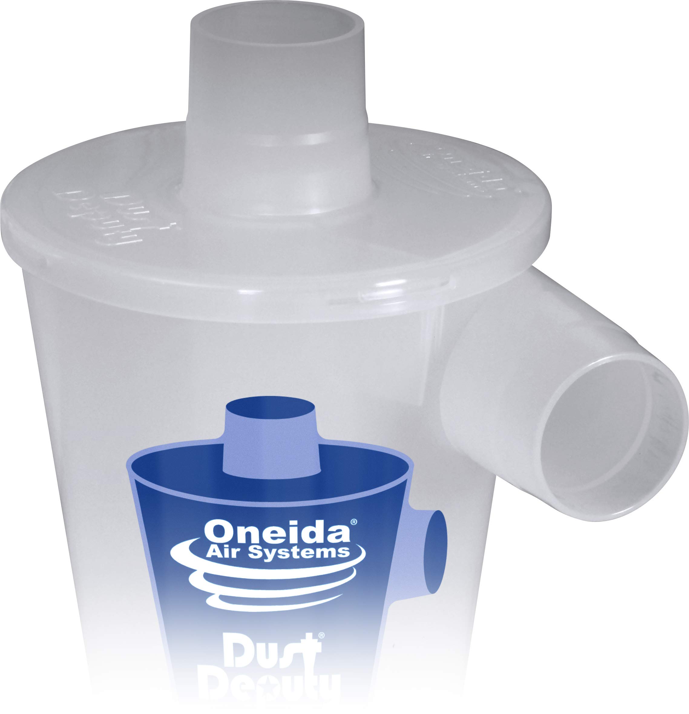 Oneida Air Systems Dust Deputy DIY Anti-Static Retrofit Cyclone Separator for Wet/Dry Shop Vacuums (DD DIY)