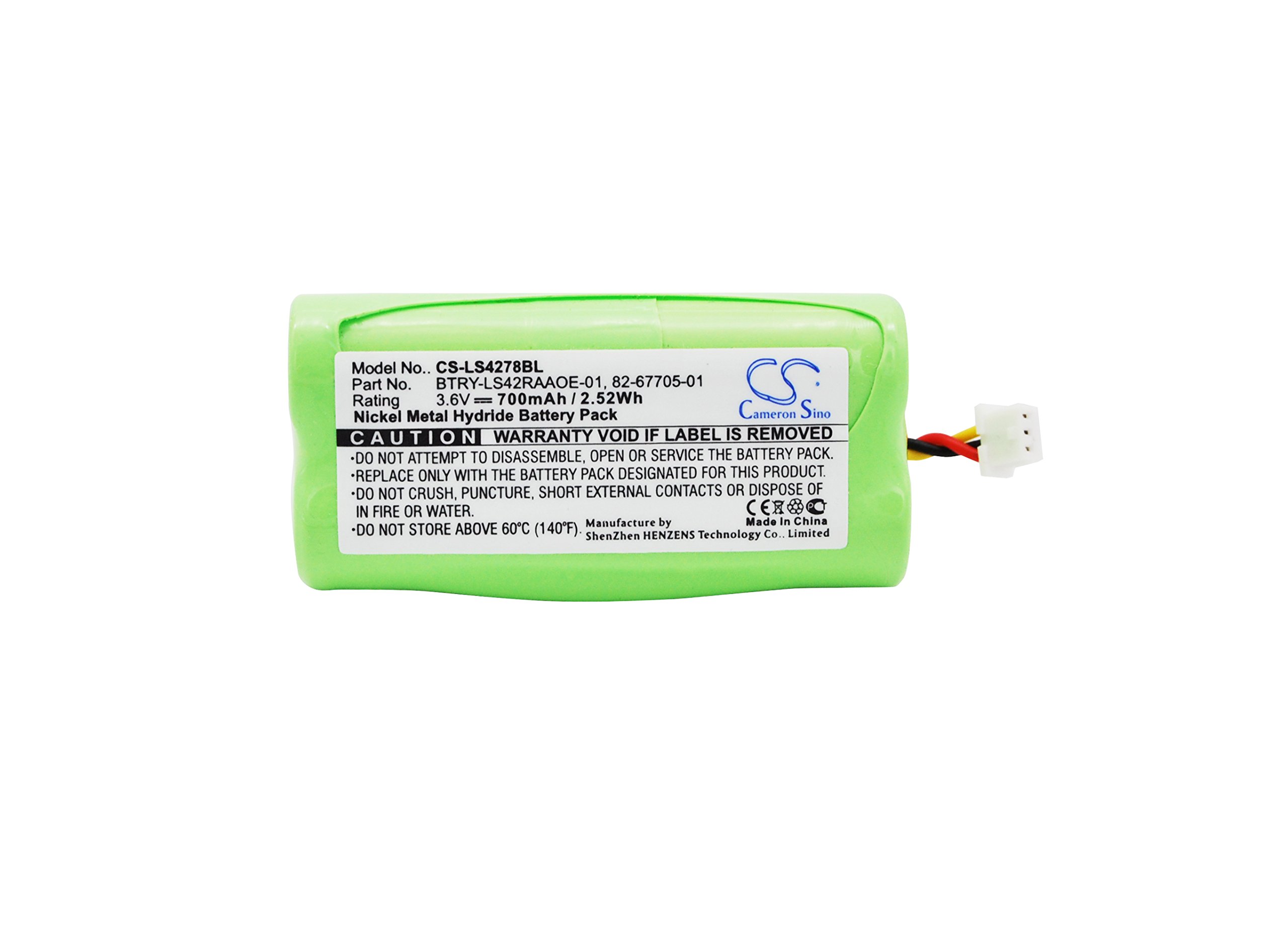 Cameron Sino, LS4278 Battery for Motorola Symbol LS-4278 LS4278, LS4278-M DS-6878, Motorola Symbol 82-67705-01 BTRY-LS42RAAOE-01,