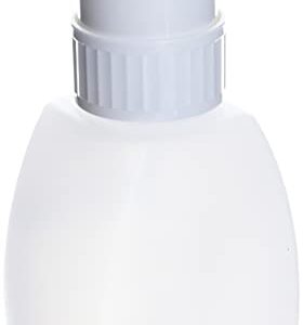 Menda Plastic Dispenser, White, 8 Ounce (Pack of 1)