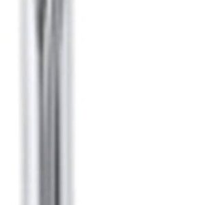 hansgrohe Wallbar PuraVida, 36" Minimalist 2-inch Modern Spray Easy Height Adjust Wallbar in Chrome, 27844000,Medium