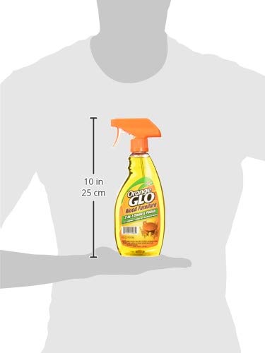 Orange Glo Wood Furniture 2-in-1 Cleaner & Polish, 16 ounces