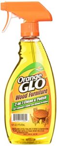 orange glo wood furniture 2-in-1 cleaner & polish, 16 ounces