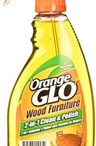 Orange Glo Wood Furniture 2-in-1 Cleaner & Polish, 16 ounces