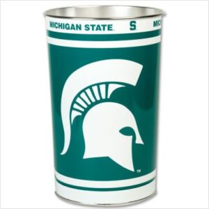 wincraft michigan state spartans wastebasket