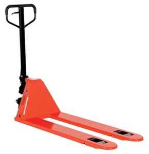 vestil pm4-2048-lp low profile pallet truck, 4000 lbs capacity, 48" length x 20-5/8" width fork