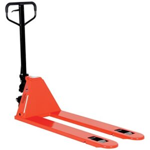 Vestil PM4-2048-LP Low Profile Pallet Truck, 4000 lbs Capacity, 48" Length x 20-5/8" Width Fork