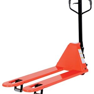 Vestil PM4-2048-LP Low Profile Pallet Truck, 4000 lbs Capacity, 48" Length x 20-5/8" Width Fork