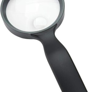 Carson HandHeld 2x Power Magnifier with 4.5x Spot Lens (JS-36)